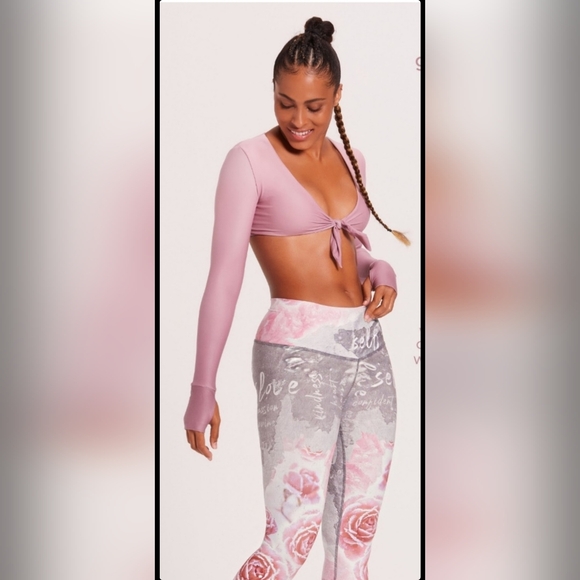 ????⚘️?As Seen On Jlo NiyamaSol Vintage Gratitude Leggings BNWT